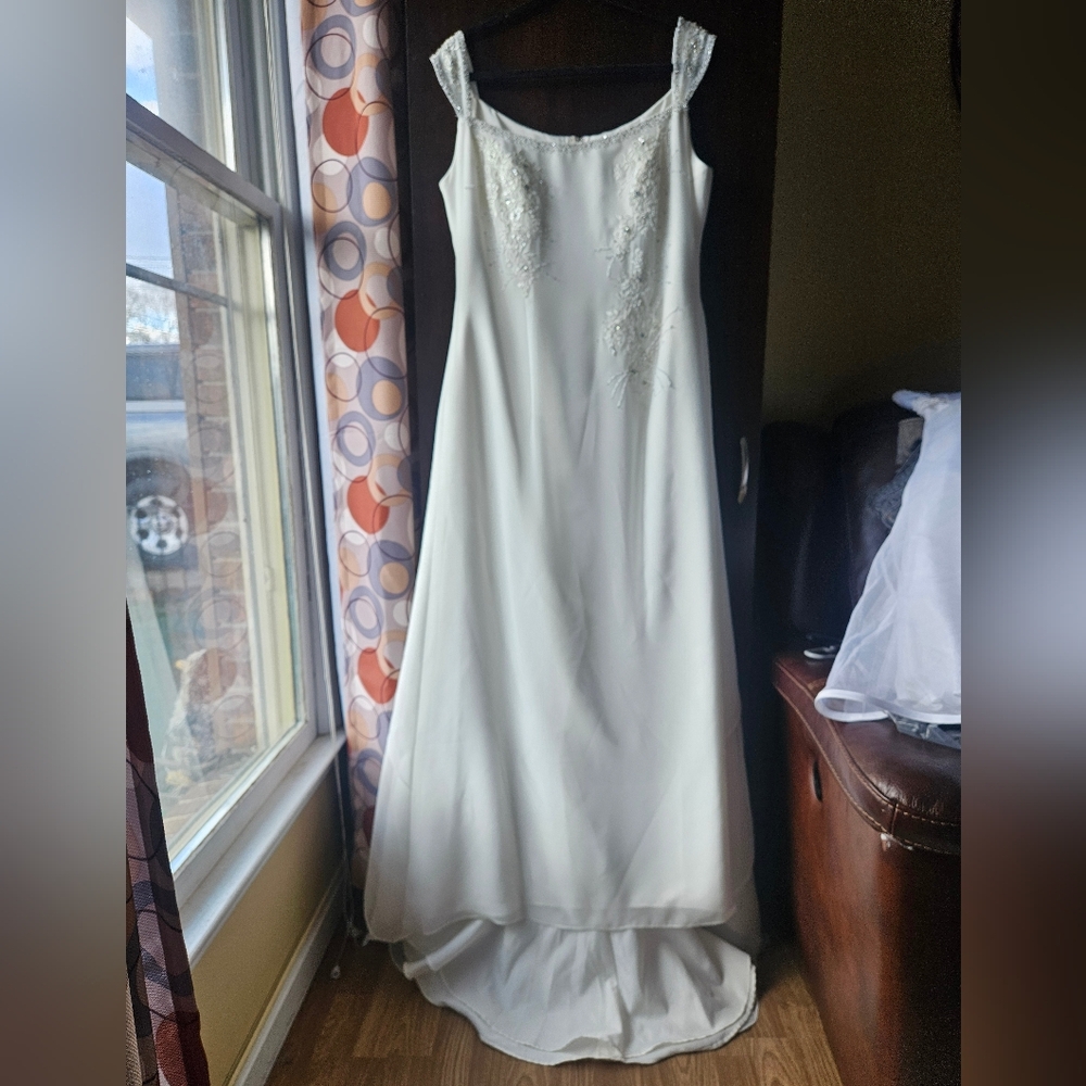 Vintage Moonlight Bridal Beaded Wedding Dress